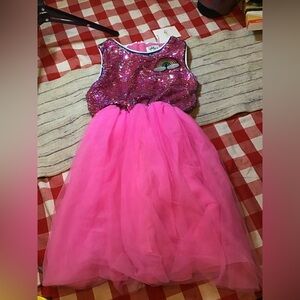 Lola & the boys rainbow varsity cheer dress New with tags size 12